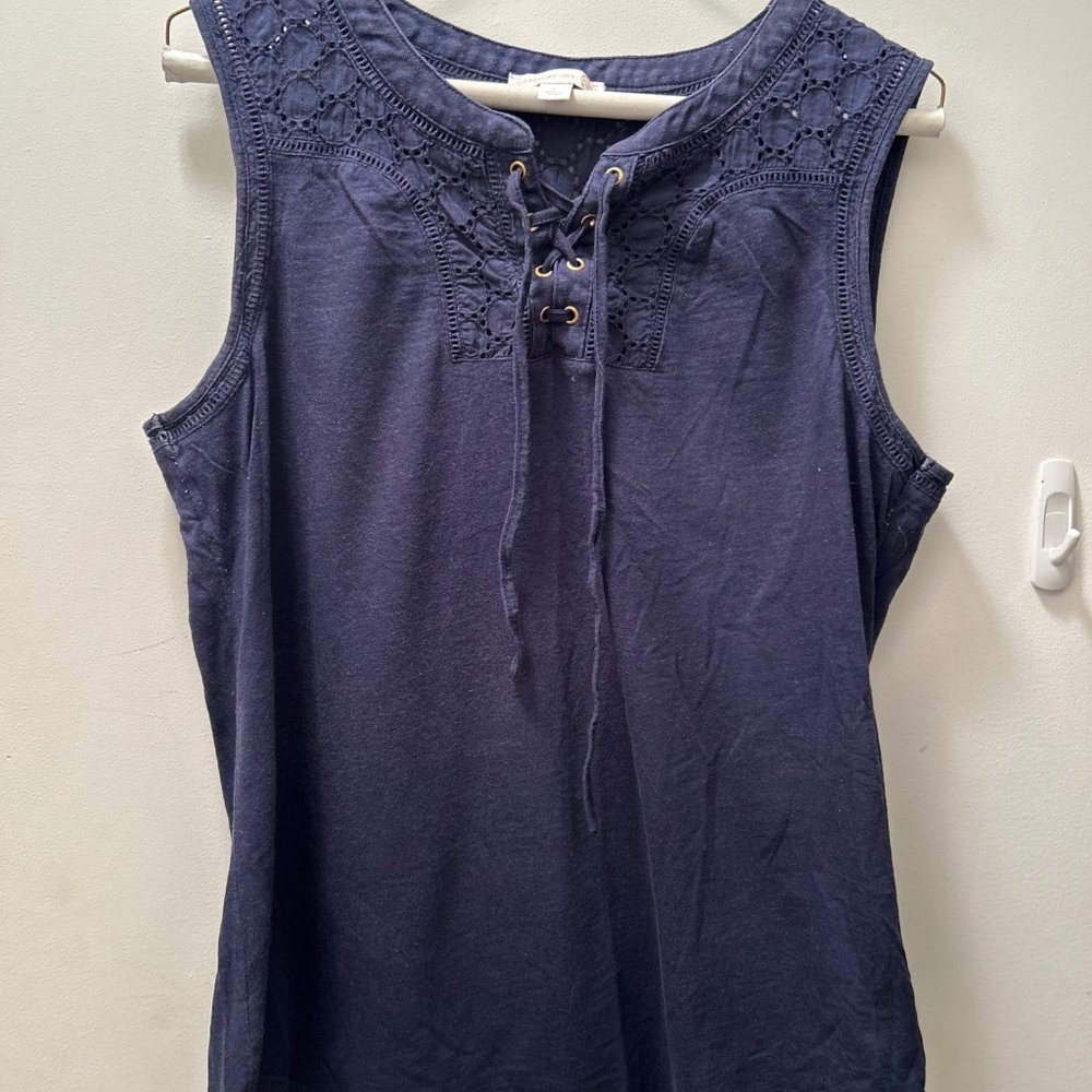 Westport 1962, Navy blue tank top, size Large